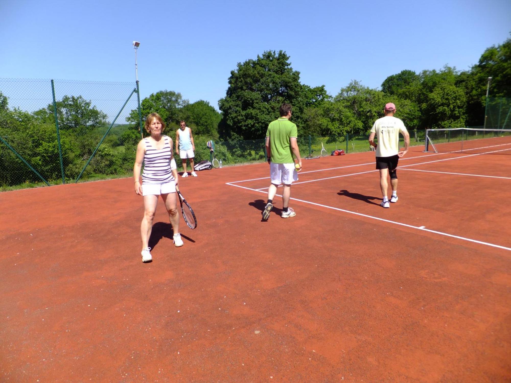 La Vache Tennis Prive Crux-la-Ville Luaran gambar